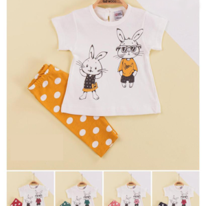 2PCS GIRL TOP AND PANTS SET