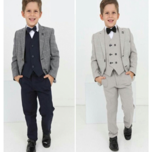 TODDLER BOY TUXEDO SLIMFITPARTY SUIT