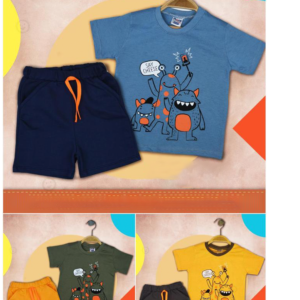 TODDLER BOY T-SHIRT WITH SHORT SET